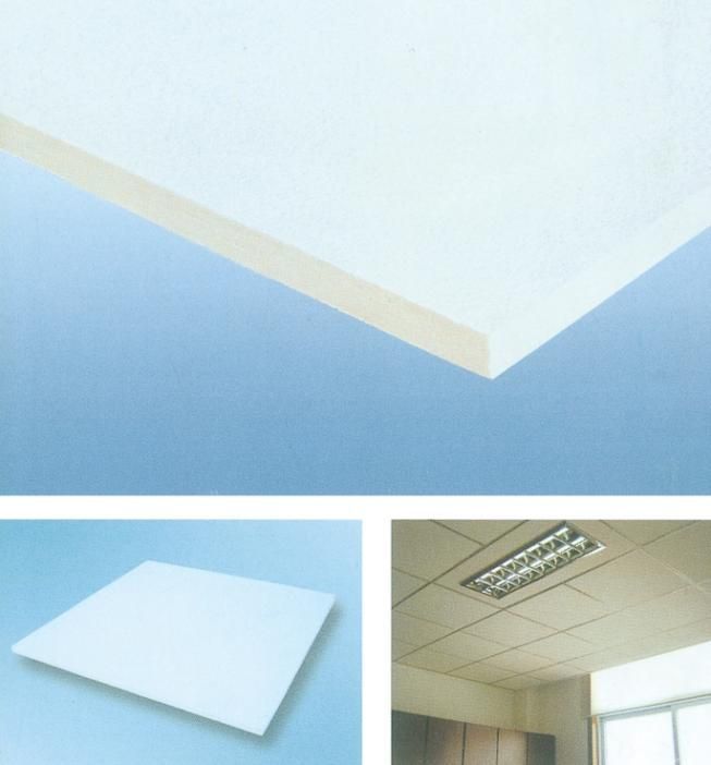 Sound Absorption Green Building Material Fiberglass Ceiling Board (Concealed B)