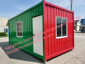 China Corrugated type fixed box firmly welded self-assembled container houses customized houses for Fiji workers' dormitories wholesale