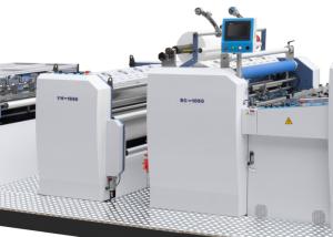 China Low Noise Industrial Laminating Machine Two Sets Combination 40 Feet Container wholesale