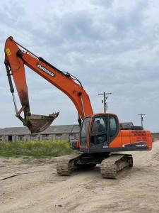 China 110kw 21ton Used Doosan Excavators Dx215 Doosan Wheeled Excavator wholesale