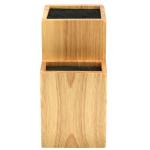 customized bamboo knife block with high quality and wholesale price