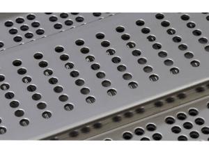 China 2mm Alloy 1050 Aluminum Perforated Sheet For Sound Insulation wholesale