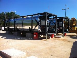China Polymer Modified Bitumen Heating Tank Energy Saving Hot Oil Coils Heating wholesale
