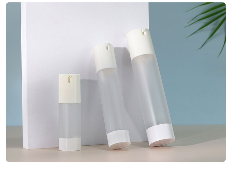 PET Refillable Body Wash Bottle Frosted Shower Gel Plastic Bottle Matte For Body Lotion