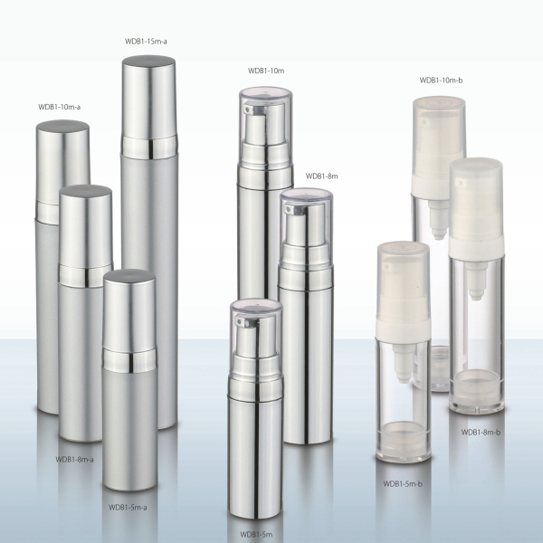 5ml 8ml 10ml 15ml Airless Bottle for Cosmetic Container Screen Printing Packaging