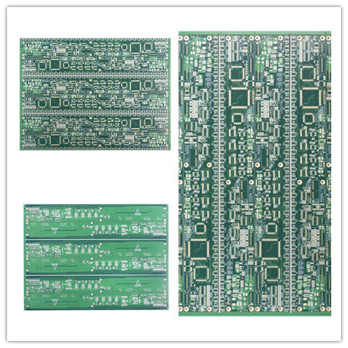 6 Layer Quick Turn PCB Boards FR4 Immersion Gold For Industrial Control
