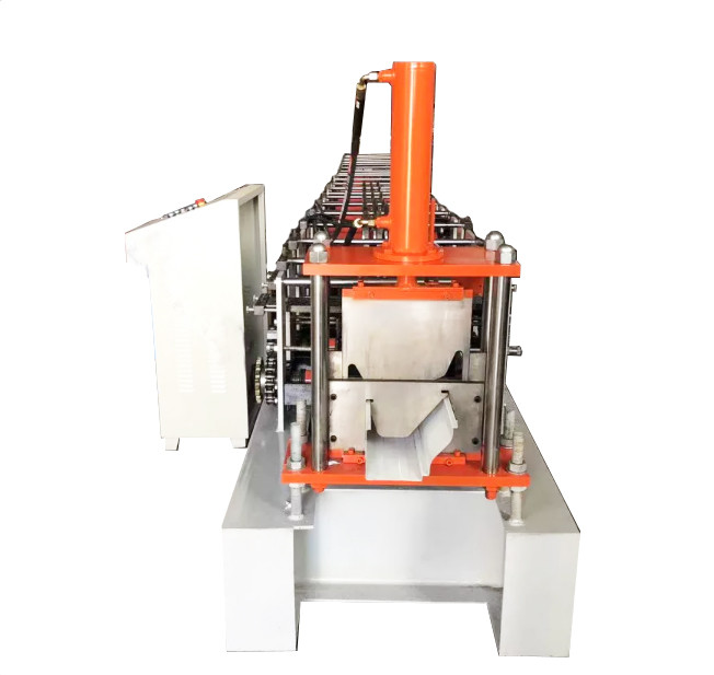 Metal Galvanized Gutter Downspout Roll Forming Machine PCL Control