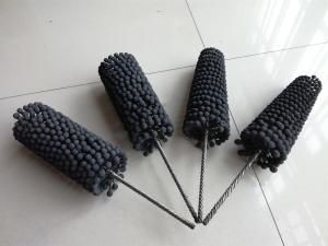 China SIC 80*200*350 Flexible Honing Brush In Silicon Carbide Abrasive Brush wholesale
