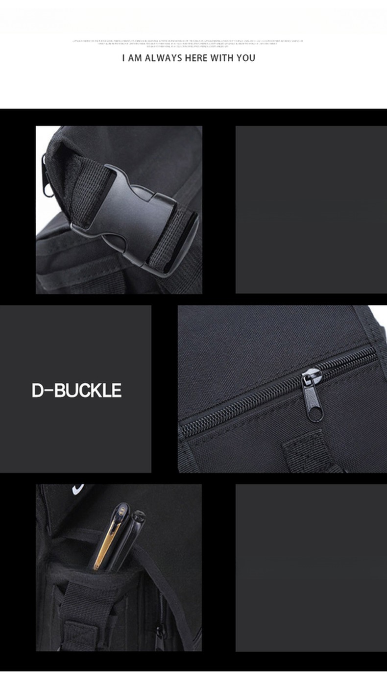 Barrel-shaped Multi-Function Leg Bag Backpack for Camping and Training 15*16*30cm