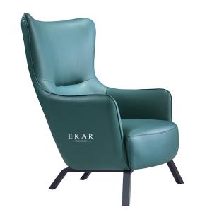 China High Back Armchair Modern Leather or Fabric Leisure Chair wholesale