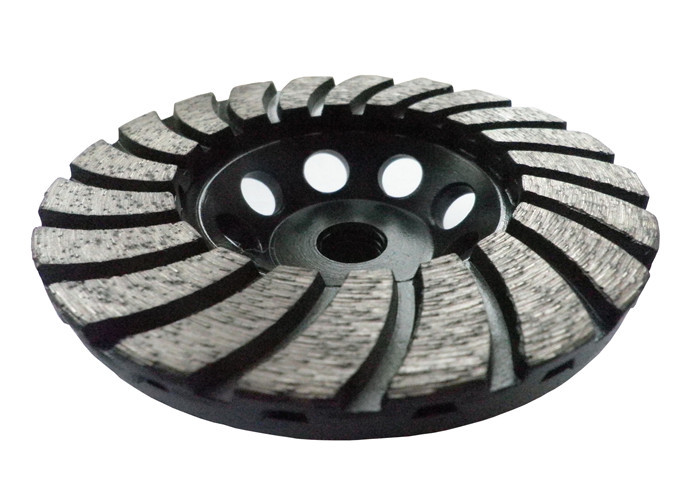 Precision 4.5'' Diamond Turbo Grinding Wheel With Aluminium Base for Marble