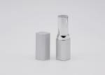 Cosmetic Matte Silver Square Empty Lip Balm Containers