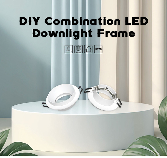 DIY Commercial Lighting Recessed Spotlight With Deep Anti-Glare Design