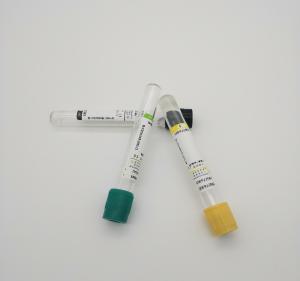 China Glass PET Disposable Vacuum Blood Collection Tube Separation Yellow Serum Gel Blood Tube wholesale