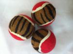 dog rope rubber ball