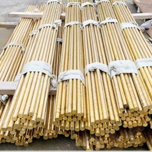China Copper Bar 99.9% Pure ASTM C27400 Cuzn37 C11000 Copper Round Rod Forged Brass C377 2mm 3mm Diameter wholesale