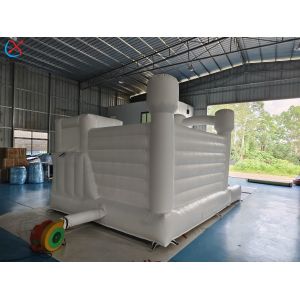 Manufacturer Commercial Inflatable Bouncer Inflatable Combos White Wedding