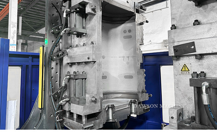 200L Plastic Drum Extrusion Blow Molding Machine Double Ring Barrel Blow Molding Machine