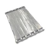 Cnc Machine Steel Scraps Chips Stainless Steel Conveyor Belt Hinged Metal Belts