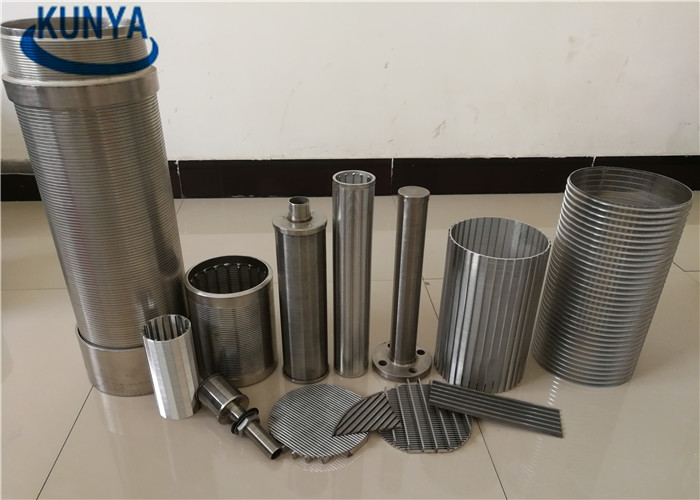 Inconel Wedge Wire Screen Filter Dust Water Treatment Stainless Steel Johnson