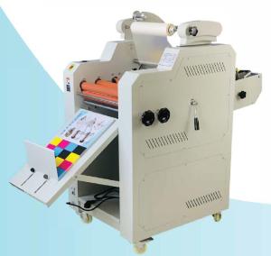 China 340mm A4 Paper Flute Laminator Machine 5m/Min Infrared Heating wholesale