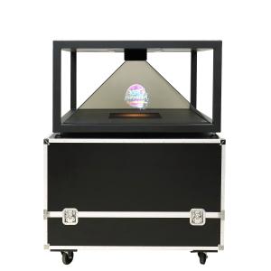 China 4 Sides View 360 Degree 3D Hologram Display Box Holographic Projector VGA HDMI wholesale