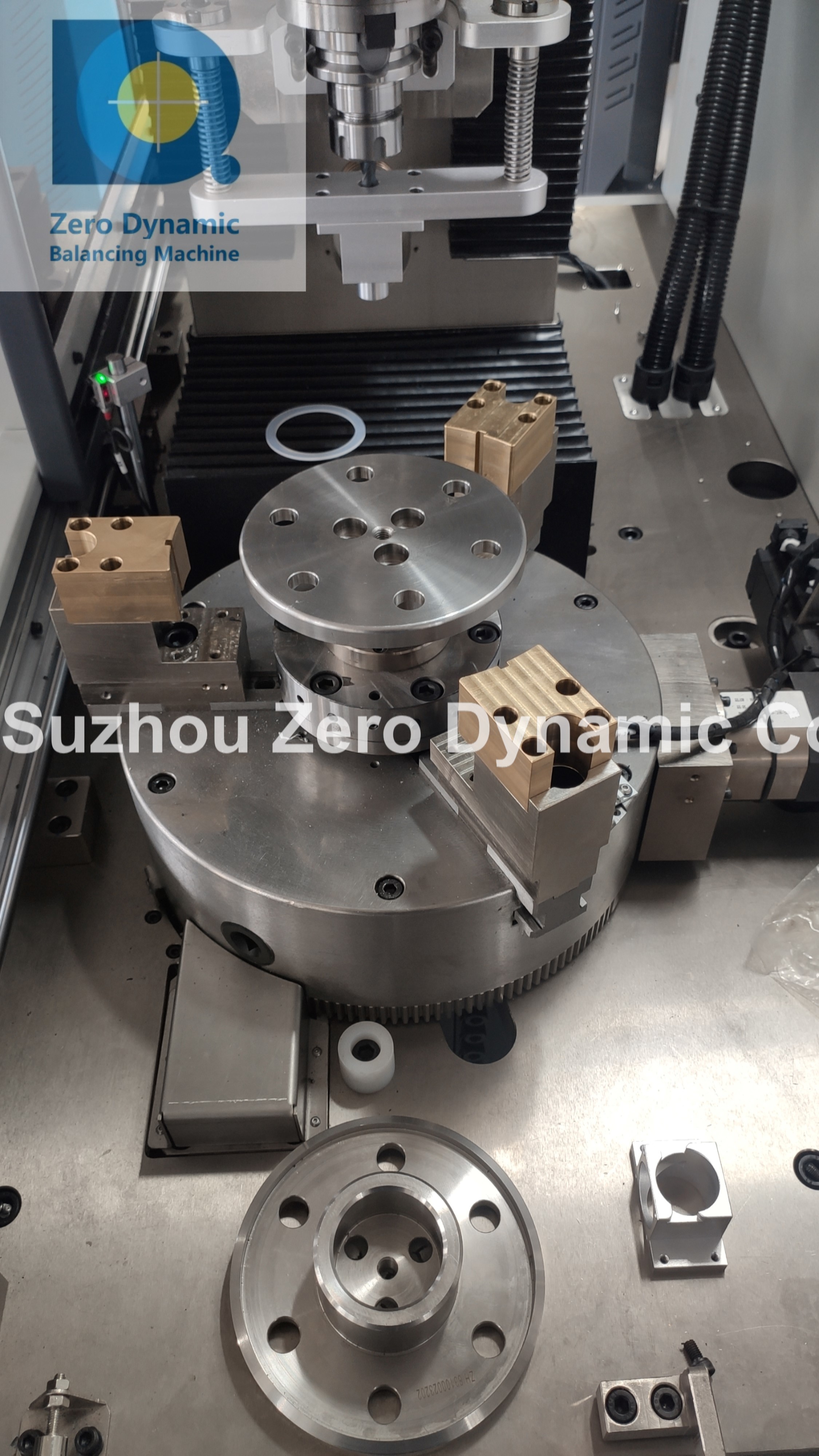 Pulley Wheel Automatic Balancing Machine, Clutch Plate Vertical Single Plane Balance Machine