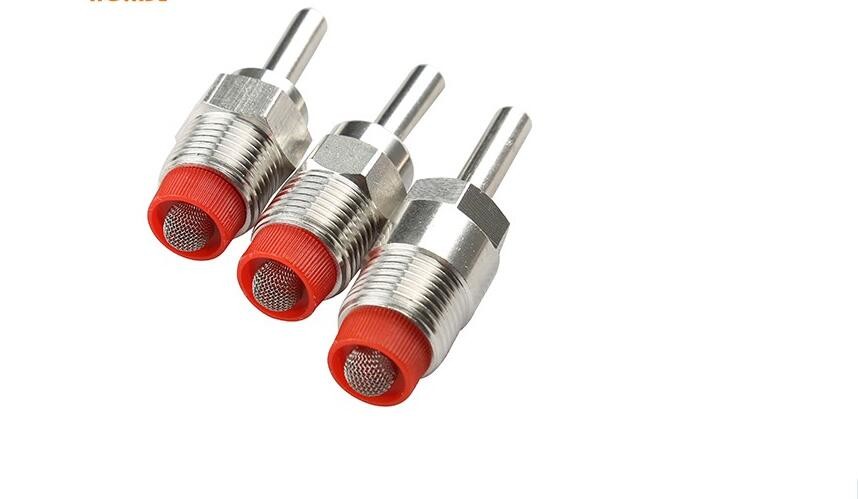 Stainless Steel Piglet Nipple Drinker 31mm length QL115 used for poultry farm