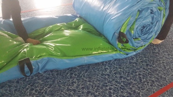 Customized Inflatable Pool Slides , PVC Tarpaulin Inflatable Water Slides For Adults