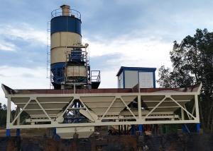 China Stationary Bucket Type Concrete Batch Plant Small Portable Wet Batch Concrete Plant wholesale