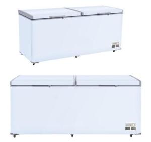 China 270L 354L 445L Commercial Display Chest Freezer Hard Top wholesale