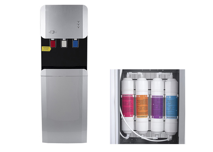 1/4'' Inlet Outlet Drinking Water Filter Cartridge Fixed With Iron Bracket C Clamp PE Tube