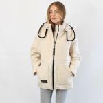 FODARLLOY Ladies Warm Hooded Cotton-padded New Collection Clothes Slim Long Down