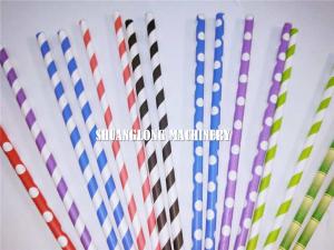 China 3KW Paper Straw Making Machine , Paper Drinking Straw Making Machine wholesale