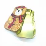 Promotional Bear Candy Box Cake Tin Box Cheap Gifts Logo Customized