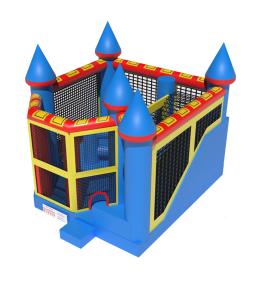 China Kids Play Commercial Inflatable Bounce House With Slides wholesale