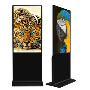 China 1920×1080 Indoor Floor Standing Digital Signage 55 Inch Size wholesale