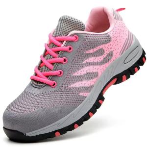 China Comfortable Summer Walking Shoes Womens Work Boots Lightweight wholesale