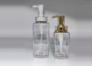 China Hot Stamping 450ml Empty Foam Bottle With Gold Silver Pump wholesale
