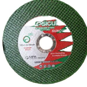 China 4 Inch Stainless Steel Abrasive Metal Cutting Blade 105*1.2*16mm wholesale