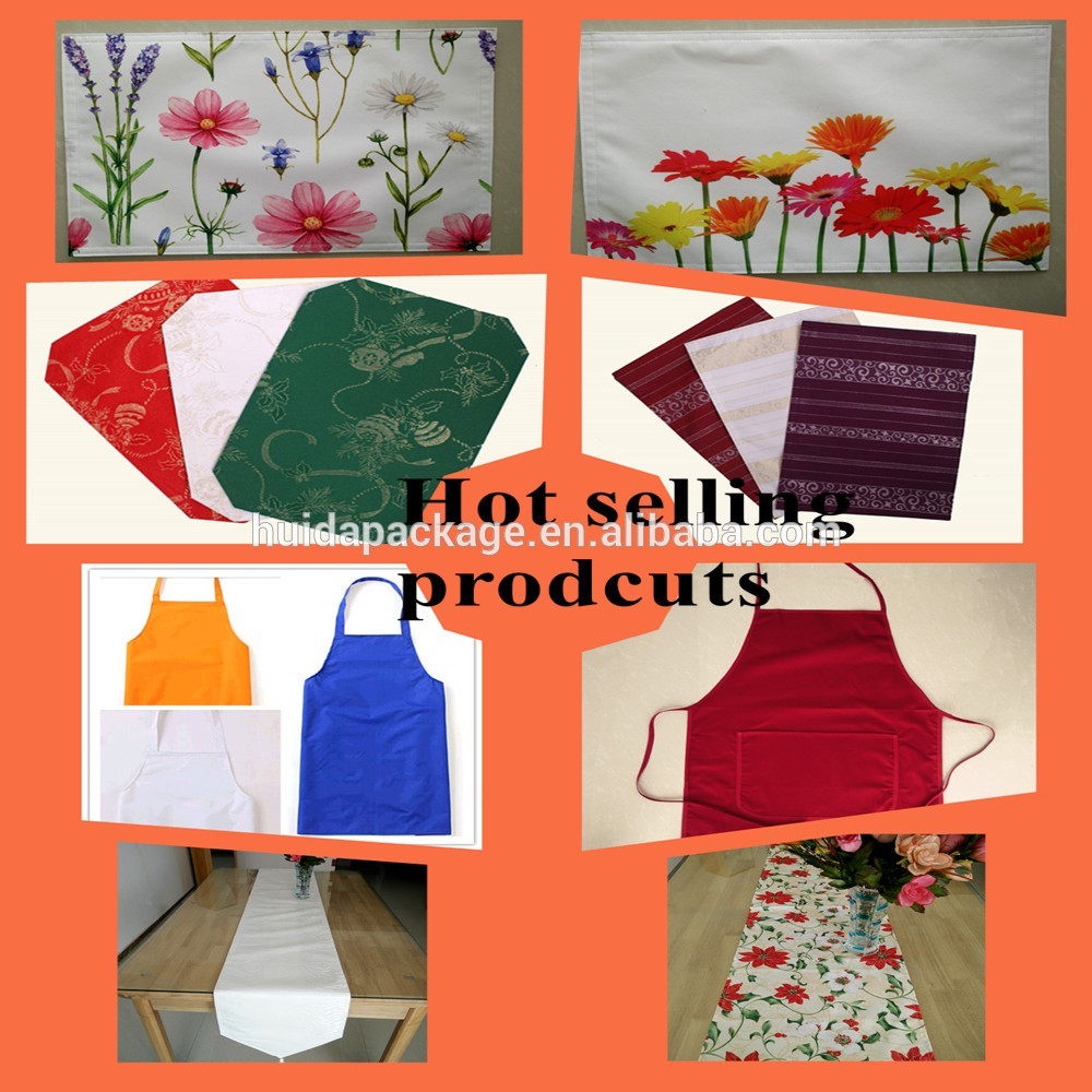 Hot selling Chrismas Snowflake n heat kids designs printed table decrational table cloths made of BSCI audited factory i