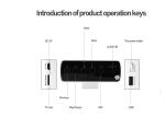 Black Color Portable Bluetooth Speakers , Mini Sound Speaker FM Voice Amplifier