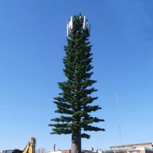 China Tubular Steel Hidden Cell Towers For Telecommunication wholesale