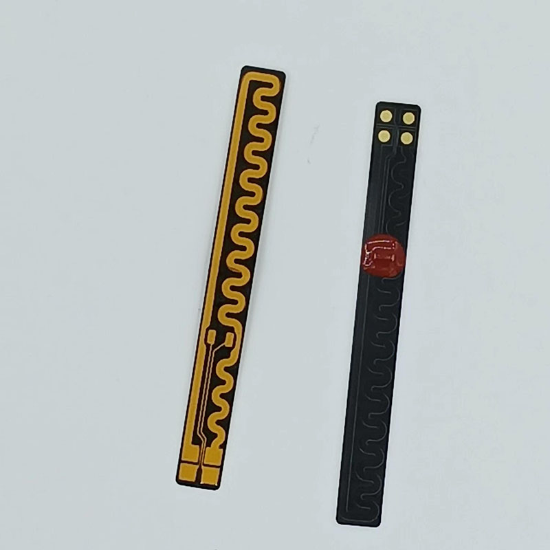 Constant Temperature Polyimide Film Insulated Flexible Heaters Waterproof 0.1mm Thickness