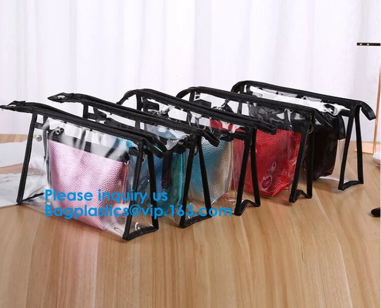 Airline Carry On Cosmetic Bag Quart Sized Packing Organizer,Makeup Brush Bag Travel Makeup Pouch Sundry Bag Passport