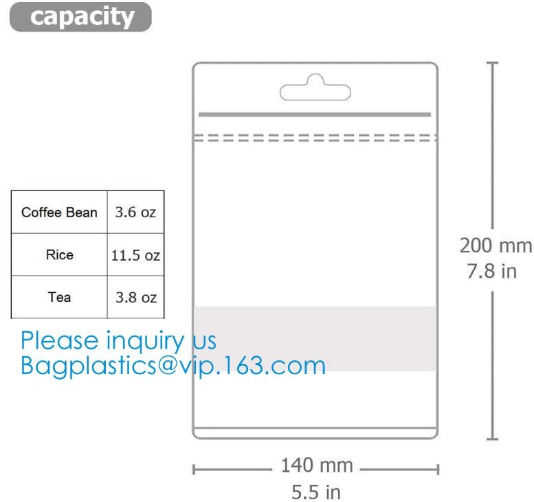 White Kraft Paper Stand Up Zipper Pouches Aluminum Foil High Barrier Quad Seal Bag For Food Package