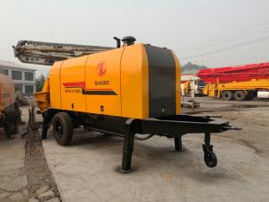China HBT 80 New Concrete Pump 176kw Concrete Trailer Pump For Construction wholesale