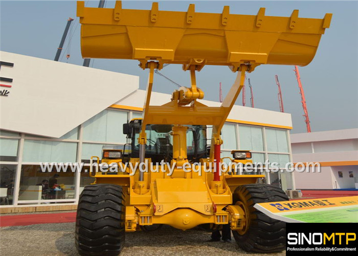 XGMA XG955H wheel loader equipped with quick hitch bucket capacity 2.2 m3