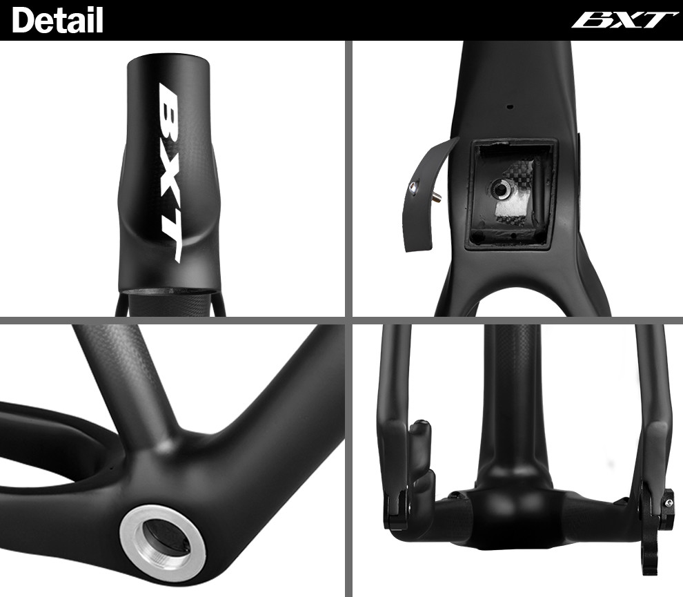 29er Full Carbon Mountain Bike Frame Full Suspension Thru Axle Space 135mm 142mm
