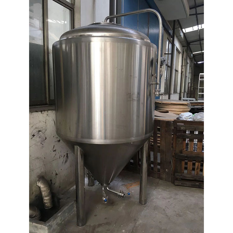 200L Working Volume Commercial Fermentation Beer Brewing Equipment with 60° Bottom Cone